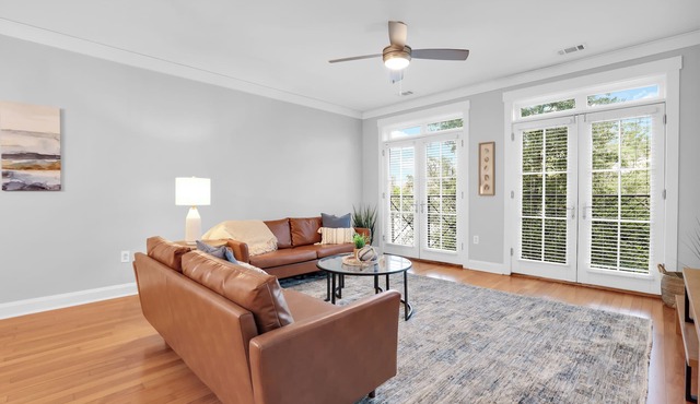 Historic District Charming 2BDR w/French Doors | The Juliette #202 by AvantStay