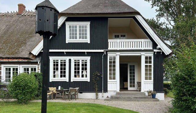 Historic doctor's residence by Corselitze forests