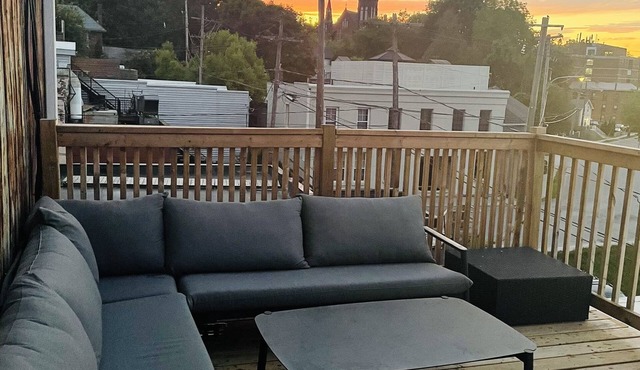 Historic Downtown Apt w/Rooftop Patio