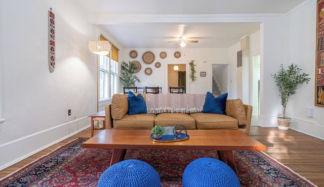 Historic Downtown Gem with Heat Pump, WiFi!