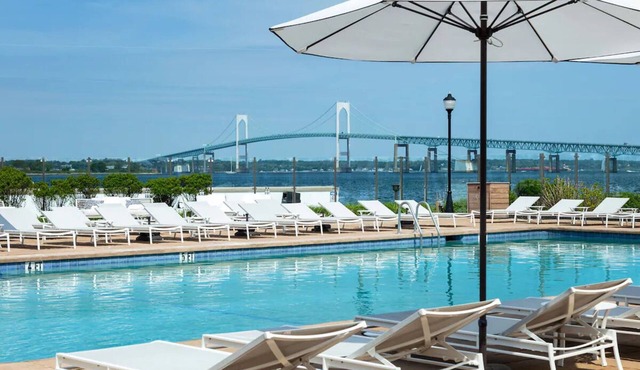 Historic Downtown Retreat | Resort with Scenic Water View | Outdoor Pool