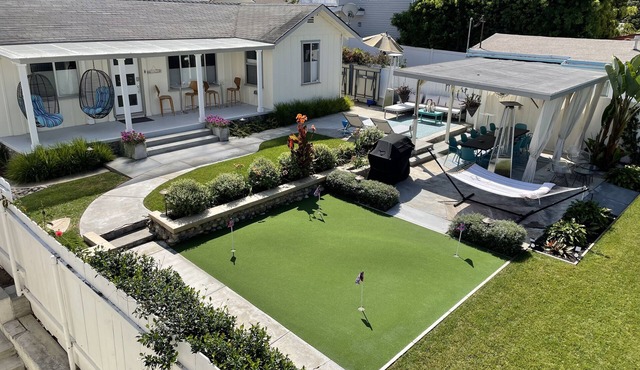 Historic Estate in La Jolla Village Near Beach with 7,000 SF Private Yard