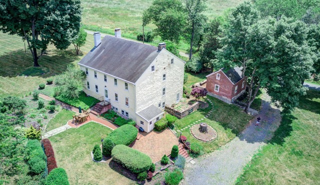 Historic Farmhouse & Guest Cottage on 2.5 Acres in The Sourland Mountains.