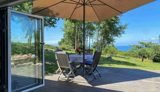 Historic farmhouse with sea views over Sejerø Bay