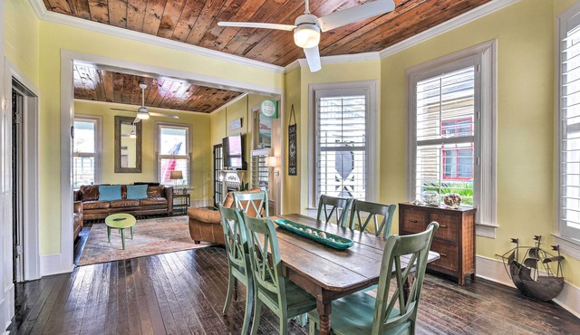 Historic Galveston Hideaway, Walk to the Beach!