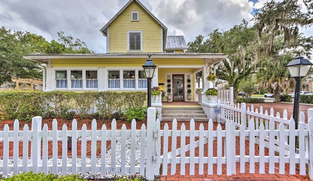 Historic Green Cove Springs Home - Walk to Coast!