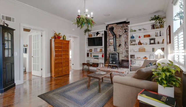 Historic headquarters of city founder! Gated parking!