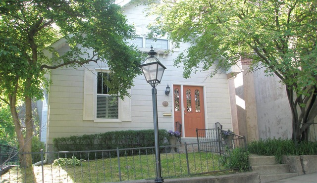 Historic home ideally located on famed Snake Alley, a one of a kind location.
