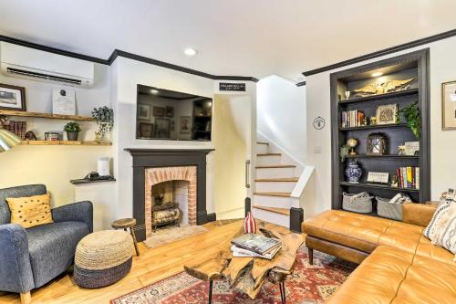 Historic Home w/Garden, 4 Mi to Lincoln Financial