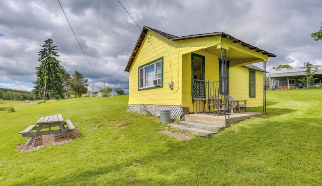 Historic Honesdale Cabin on Farm & Animal Rescue!