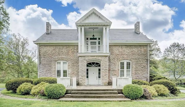 Historic House on Lake with Pool