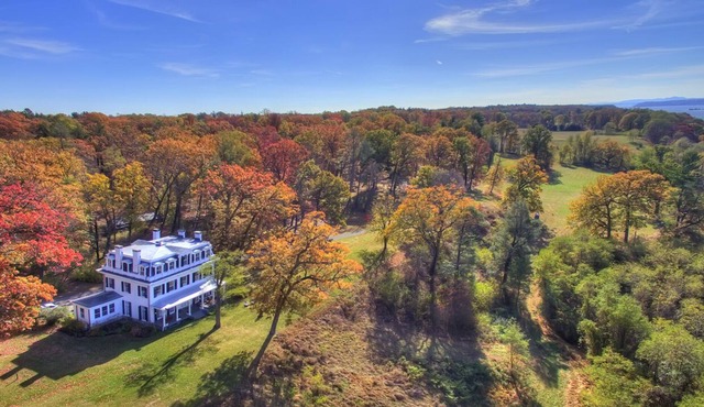 Historic Hudson Valley Mansion on 87 Acres, Breathtaking Views