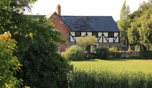 Historic idyllic cider press in Brinsop, near the Wye River