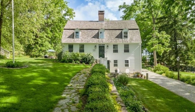 Historic John Burrows House in Downtown Mystic