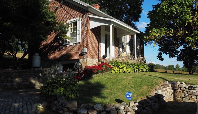 Historic Kempton Schoolhouse at the base of the Appalachian trail.