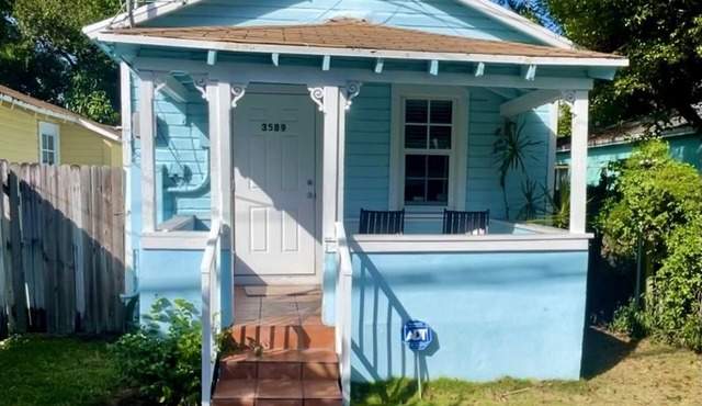 Historic Key West Style Home In South Coconut Grove Blue House