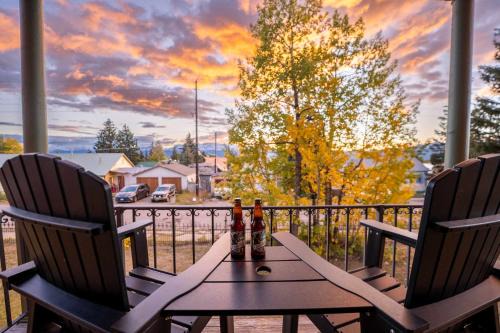 Historic Leadville Loft: Sauna Views