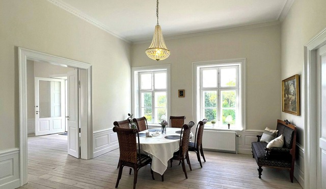 Historic manor house near Gisselfeld Monastery