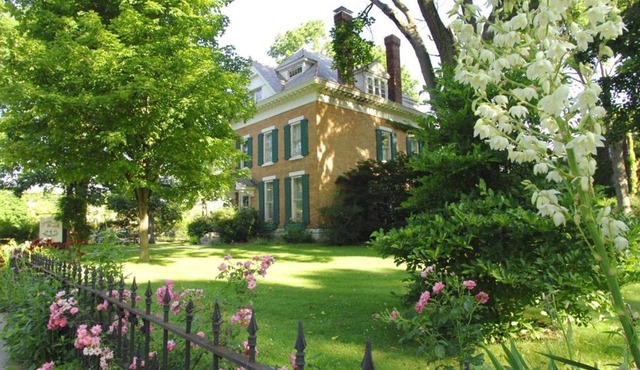 Historic Manor Overlooking Park
