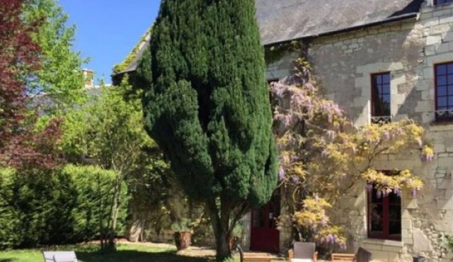 Historic manor with private pool, near Chinon
