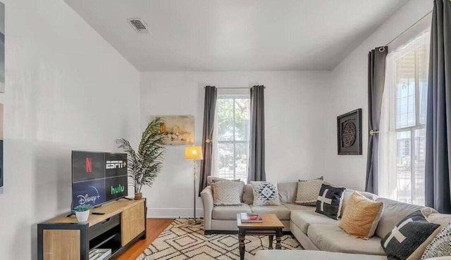 Historic N Campus Stay w Modern Comfort | Mins to DT Nightlife & Local Hotspots!