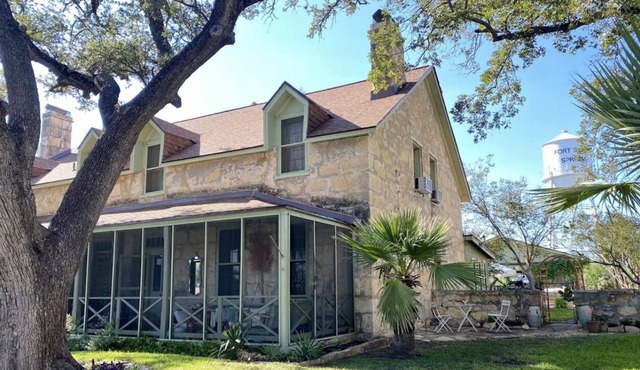 Historic Officers Quarters in Fort Clark Springs