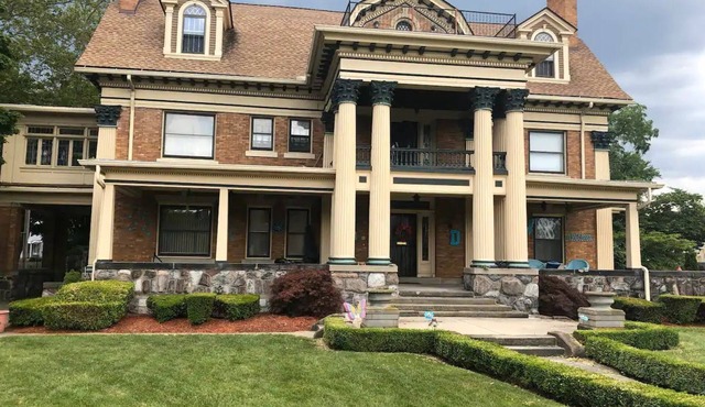 Historic Old West End Devilbiss Mansion, with three floors of luxury to enjoy.