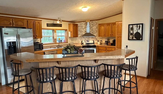 Historic Paxico Retreat: Railside Views, Mill Creek Access & 31 Acres