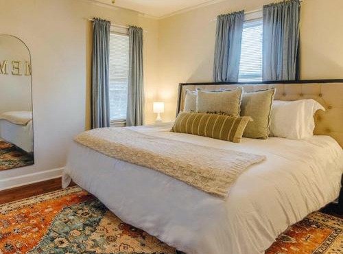 Historic Revival King Bed Liberty Bowl Memphis 893