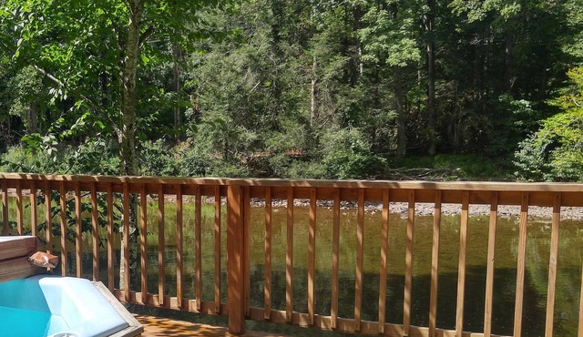 Historic Riverside Log Cabin - Stay Waterfront!