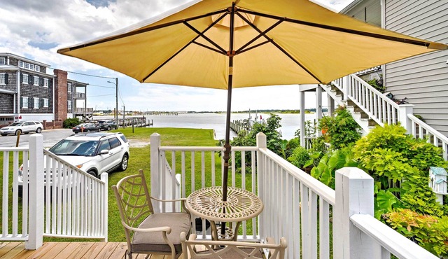 Historic Swansboro Studio w/Intracoastal View!