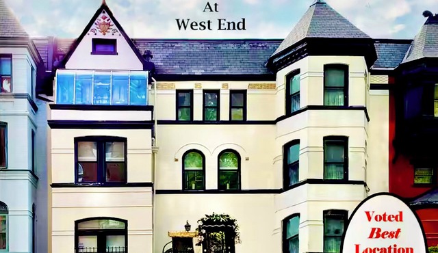 Historic Victorian Duplex Brownstone Downtown, Steps To White House & Georgetown