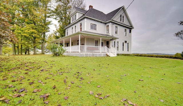 Historic Victorian Farmhouse w/Porch & Views!