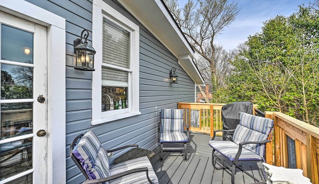 Historic 'Watson' Brick House w/Private Deck!