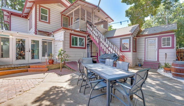 Historic Woodland Escape w/Patio + Fire Pit!