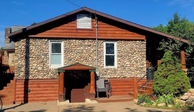 Historical Stone and Log Cabin