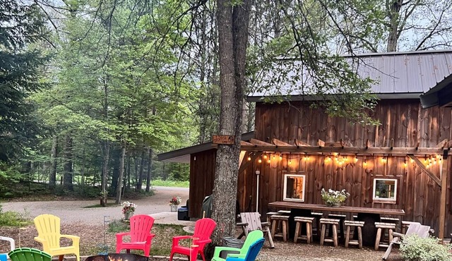 Hit the trails at this newly remodeled cabin or relax in the Northwoods!
