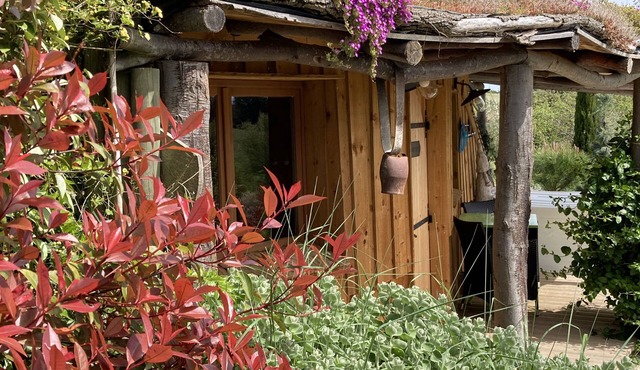 Hobbit house, private spa & pool, unusual and nature near Carcassonne