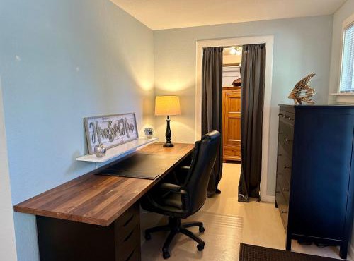 Hobby farm with goats and views of horses