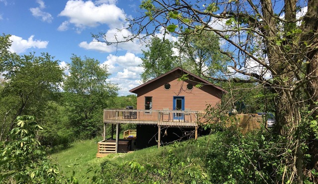 Hocking Hills Chubby Frog Cabin: Game Room, Hot Tub, Fire Pit & Private Hiking!