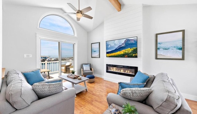 Holgate LBI Direct Bayfront 3 Bedroom Townhome with Pool