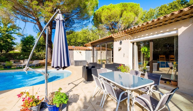 Holiday Apartment "Lou Paradou" with Shared Pool, Private Terrace & Wi-Fi