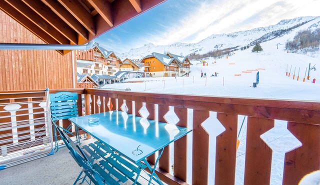 Holiday Apartment "Sfl 1 Couchages" with Balcony, Shared Pool & Wi-Fi