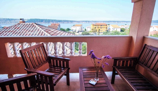 Holiday apartment 50 m from the Adriatic