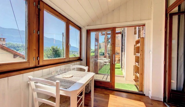 Holiday Apartment "Amour De La Nature Sans Limite" with Mountain View, Balcony & Wi-Fi