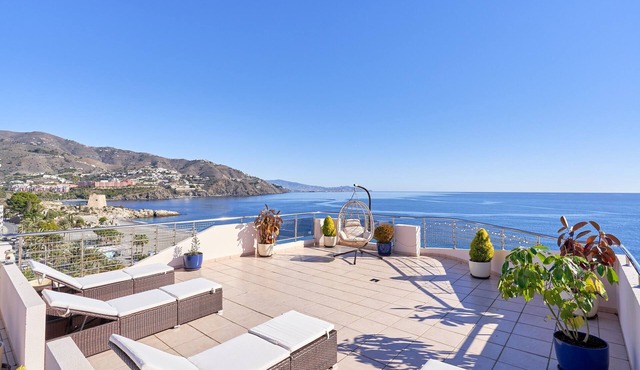 Holiday Apartment 'Argali Beach' close to the Beach with Sea View, Terrace & Wi-Fi