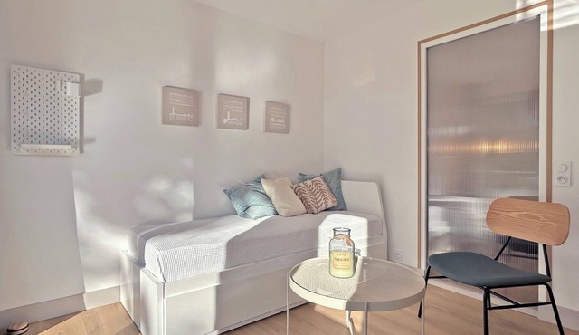 Holiday Apartment "Au P'tit Colombier" with Private Terrace & Shared Garden