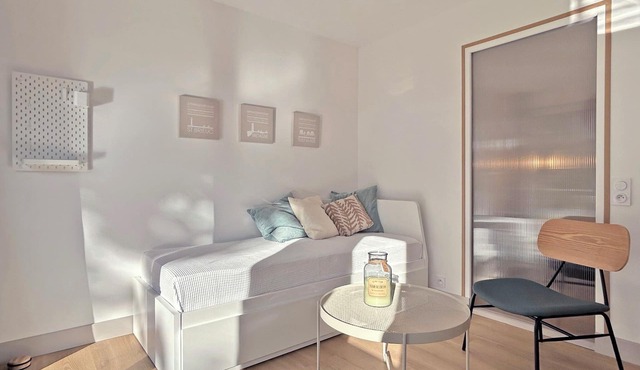 Holiday Apartment "Au P'tit Colombier" with Private Terrace & Shared Garden