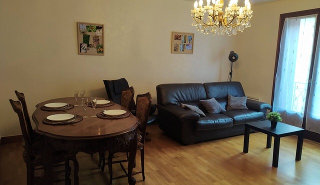 Holiday Apartment "Gîte l' Odyssée" with Balcony & Wi-Fi