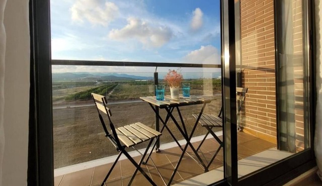 Holiday Apartment "Margalló Con Garaje" with Mountain View, Private Terrace & Balcony